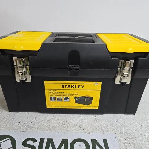 STANLEY METAL LATCH TOOL BOX 