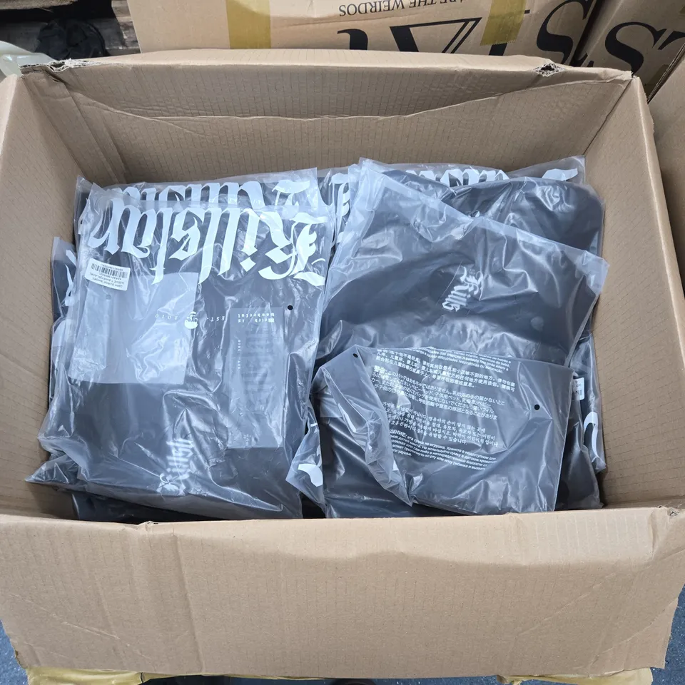 LOT OF APPROXIMATELY 40 BRAND NEW KILLSTAR DARK SURGE SHORT SLEEVE SHIRTS IN BLACK - VARIOUS SIZES