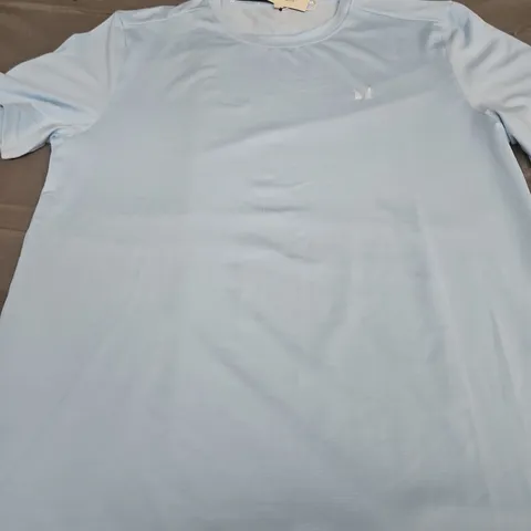MP MEN'S ACTIVE GRIDDED T-SHIRT – SKY BLUE, SIZE M