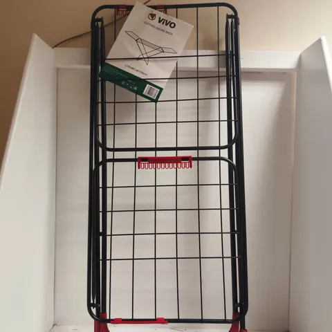 VIVO CLOTHES DRYING RACK IN BLACK