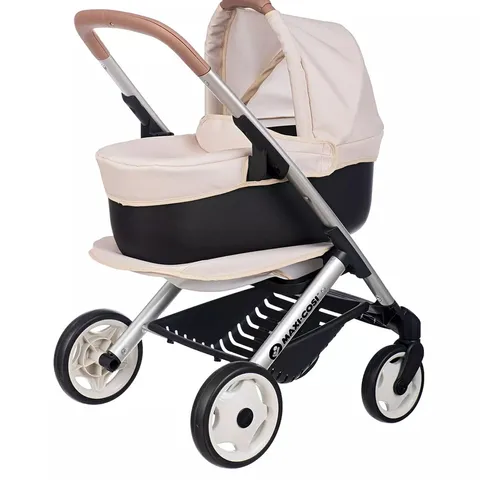 SMOBY MAXI-COSI DOLL PUSHCHAIR + PRAM BEIGE (3 IN 1)