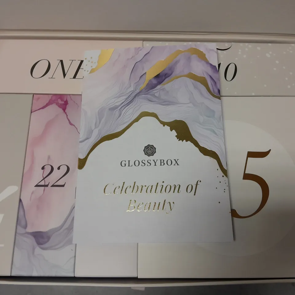 GLOSSYBOX CELEBRATION OF BEAUTY ADVENT CALENDER