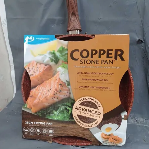 JML COPPER STONE NON-STICK PAN - 28CM