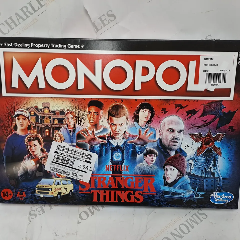 BOXED MONOPOLY STRANGER THINGS (SEASON 4) RRP £32.99