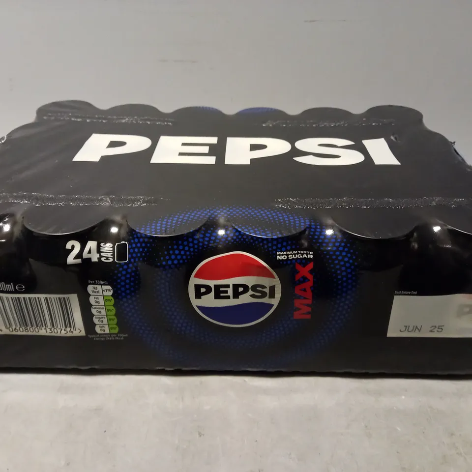 SEALED PEPSI MAX DRINKS - 24 X 330ML - COLLECTION ONLY 