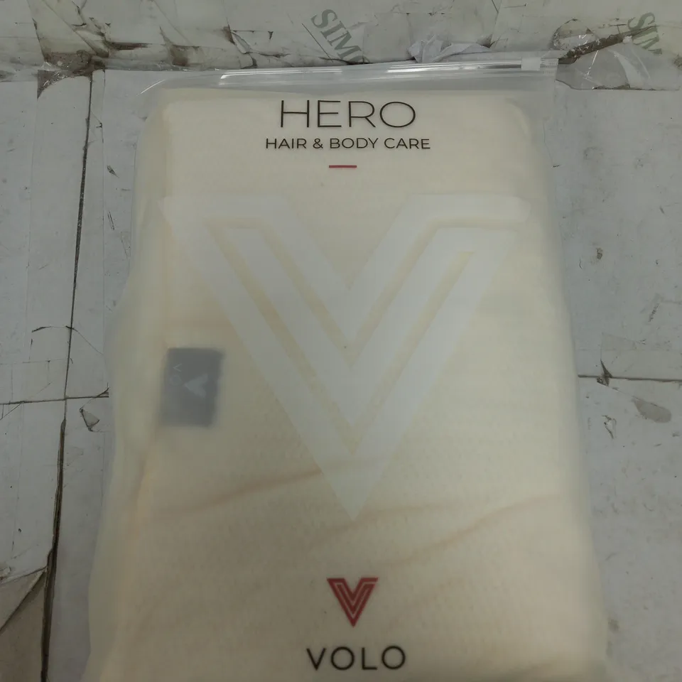 VOLO HERO HAIR AND BODY CARE TOWEL SALT WHITE