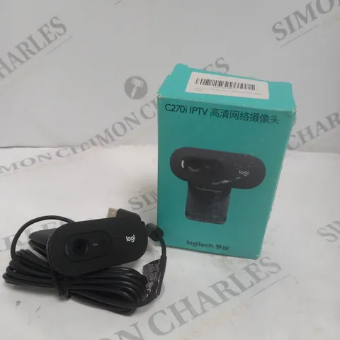 BOXED LOGITECH C270I IPTV WEBCAM