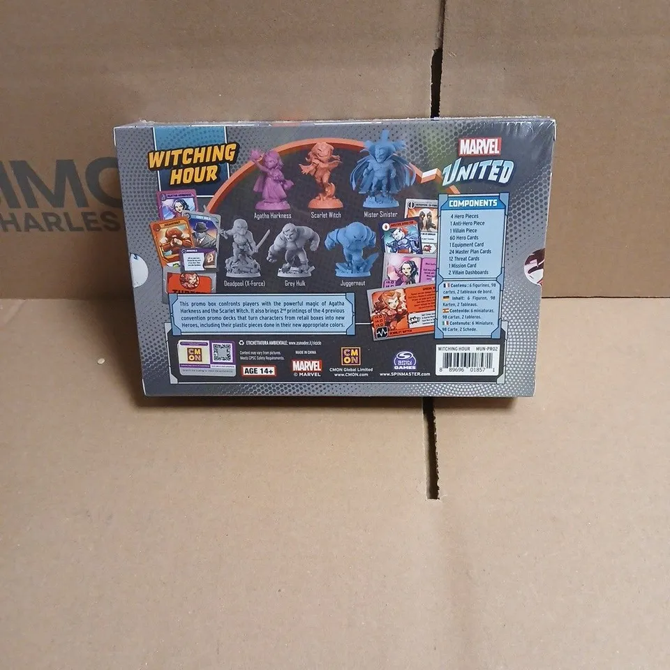 MARVEL UNITED WITCHING HOUR SPIN MASTER GAMES SEALED