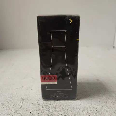 HUGO BOSS DEEP RED EAU DE PARFUM FOR WOMEN – 90 ML (BOXED) SEALED