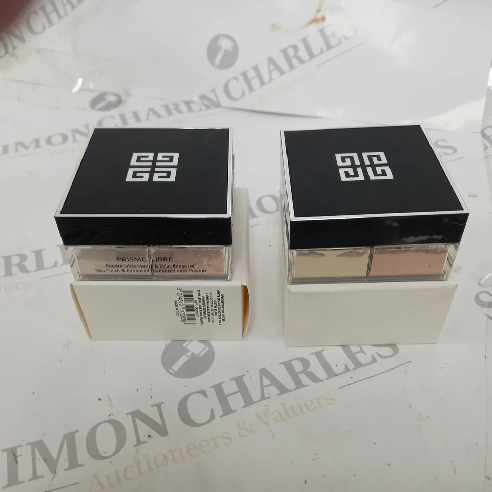 BOX OF APPROXIMATELY 20 JARS OF GIVENCHY PRISME LIBRE MATT FINISH AND ENHANCED RADIANCE LOOSE POWDER