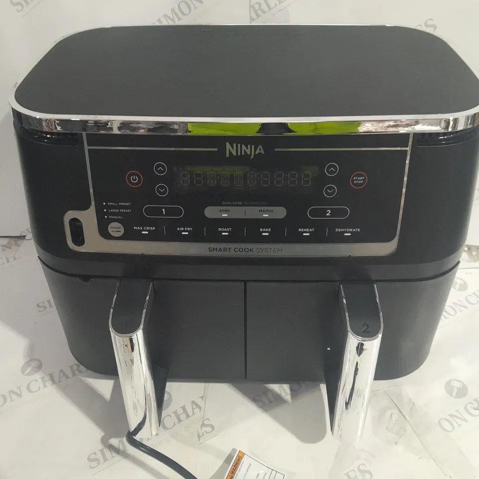 NINJA FOODI MAX 9.5L DUAL ZONE AIRFRYER AF451UK