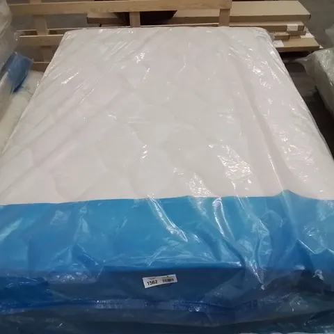 QUALITY BAGGED DOUBLE 135cm AIRSPRUNG MEMORY FOAM COMFORT MATTRESS
