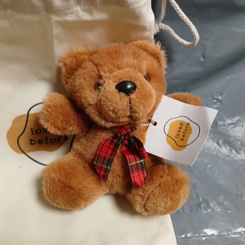 LOVED BEFORE BROWN BEAR PLUSHIE