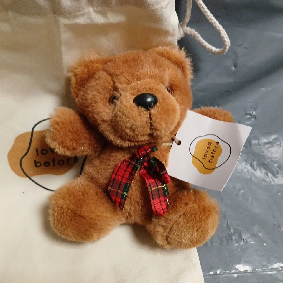 LOVED BEFORE BROWN BEAR PLUSHIE