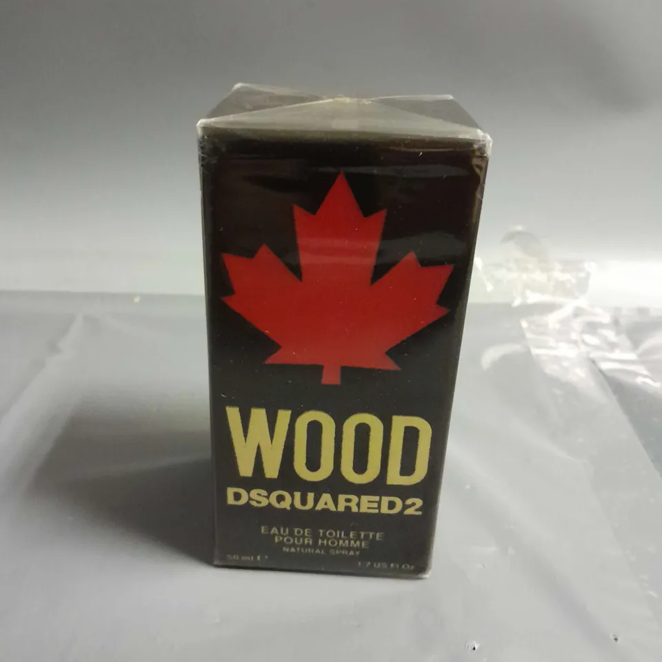 BOXED AND SEALED DSQUARED2 WOOD EAU DE TOILETTE 50ML