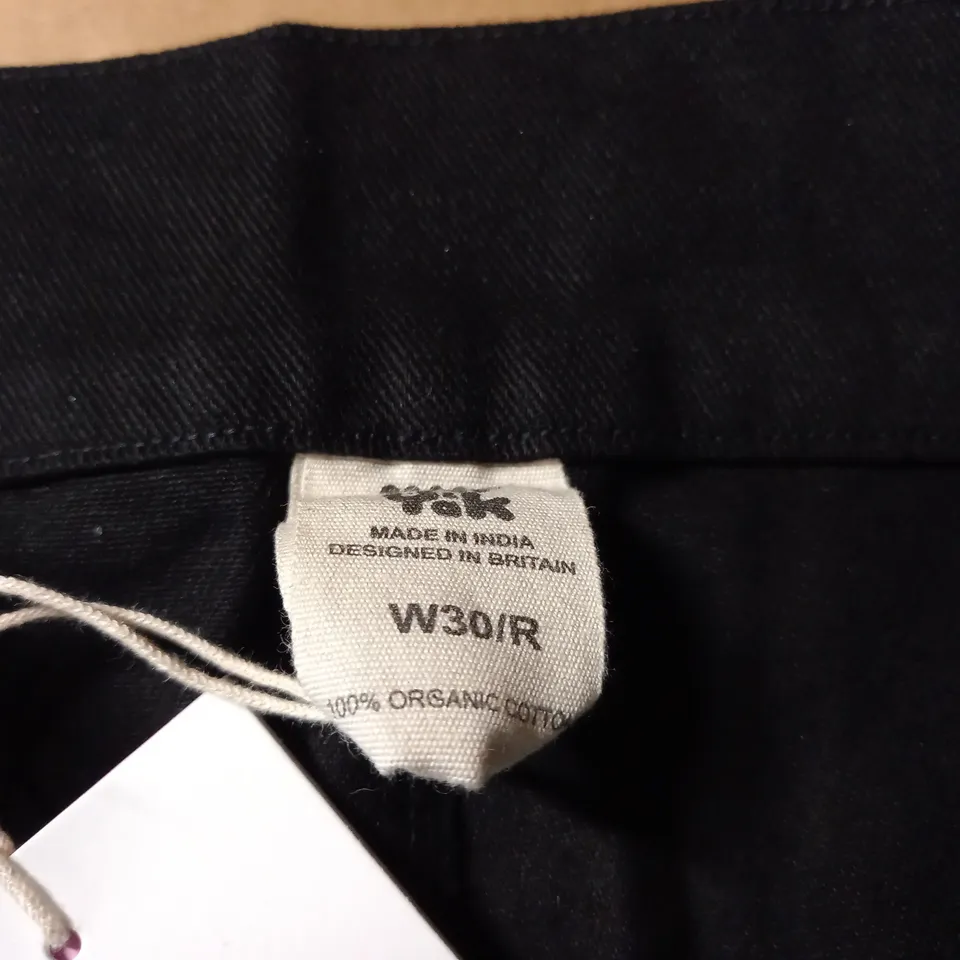 LUCY&YAK BLACK JEANS - SIZE W30/R