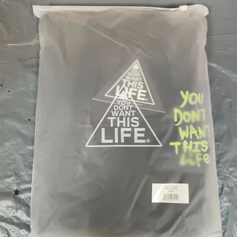 YDWTL YELLOW PAINTER HOODIE – M