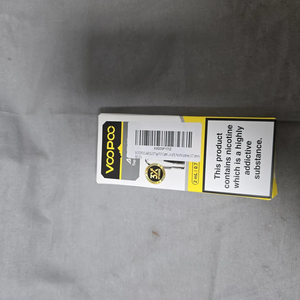BOX OF APPROXIMATELY 10 ASSORTED ITEMS INCLUDING  BULLDOG ORIGINAL BEARD BALM 75 ML + VOOPOO VAPING ITEMS – MIXED LOT WITH TERRA TWILIGHT PEARL BOX