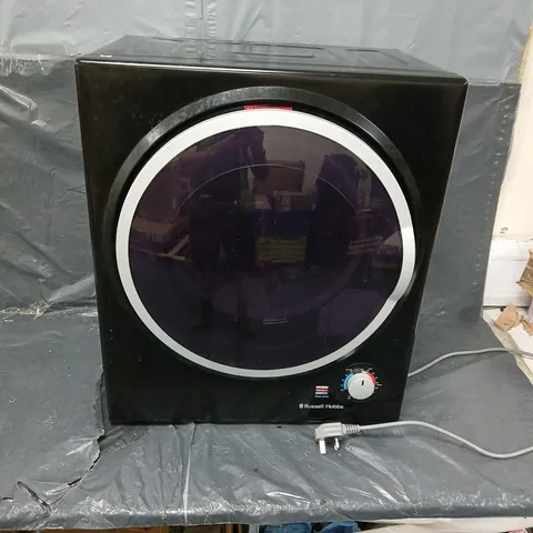RUSSELL HOBBS RH3VTD800B 2.5KG COMPACT VENTED TUMBLE DRYER IN BLACK