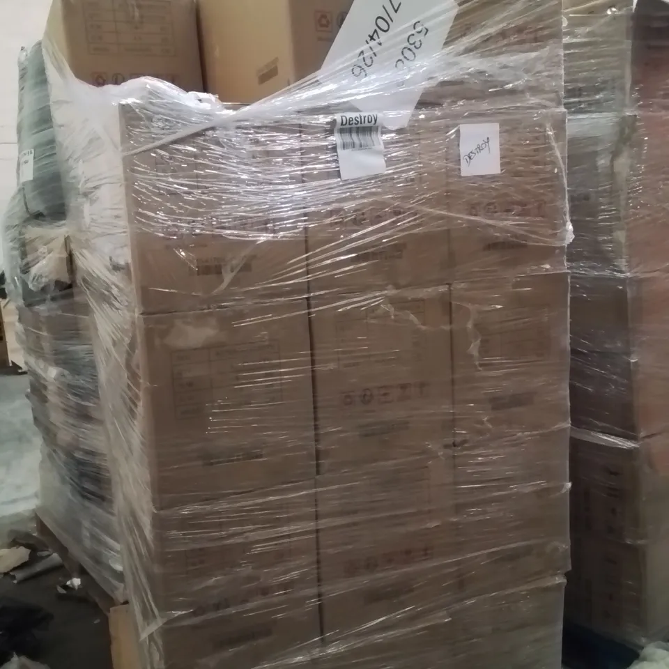 PALLET CONTAINING A LARGE QUANTITY OF LED SANTA SLEIGH 
