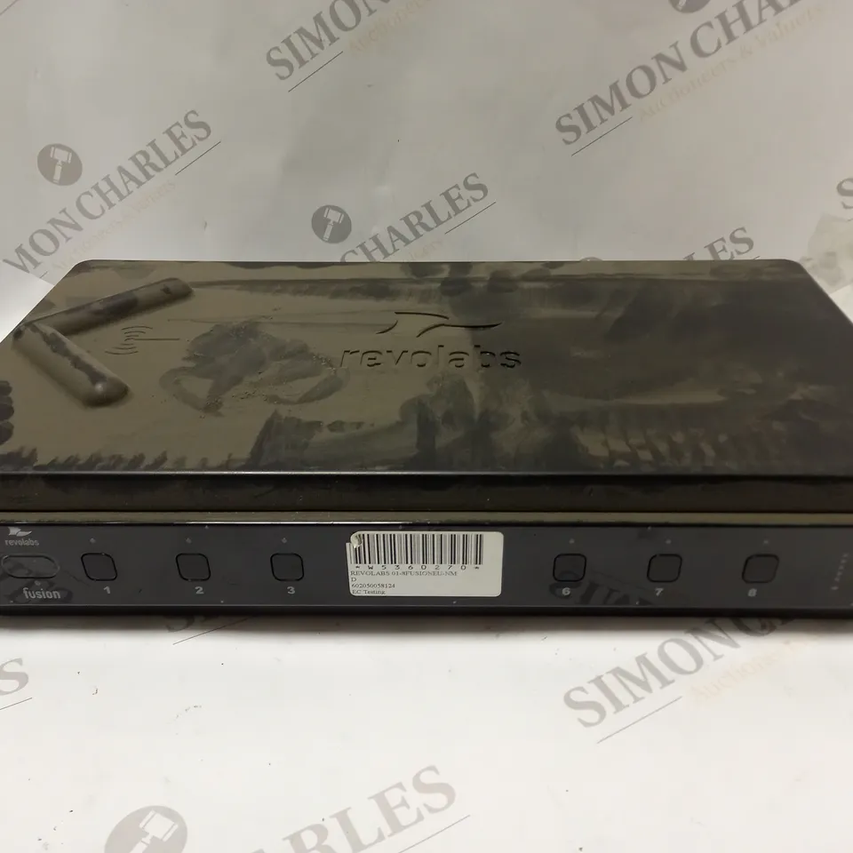 REVOLABS FUSION 8-CHANNEL PORTABLE WIRELESS MICROPHONE SYSTEM