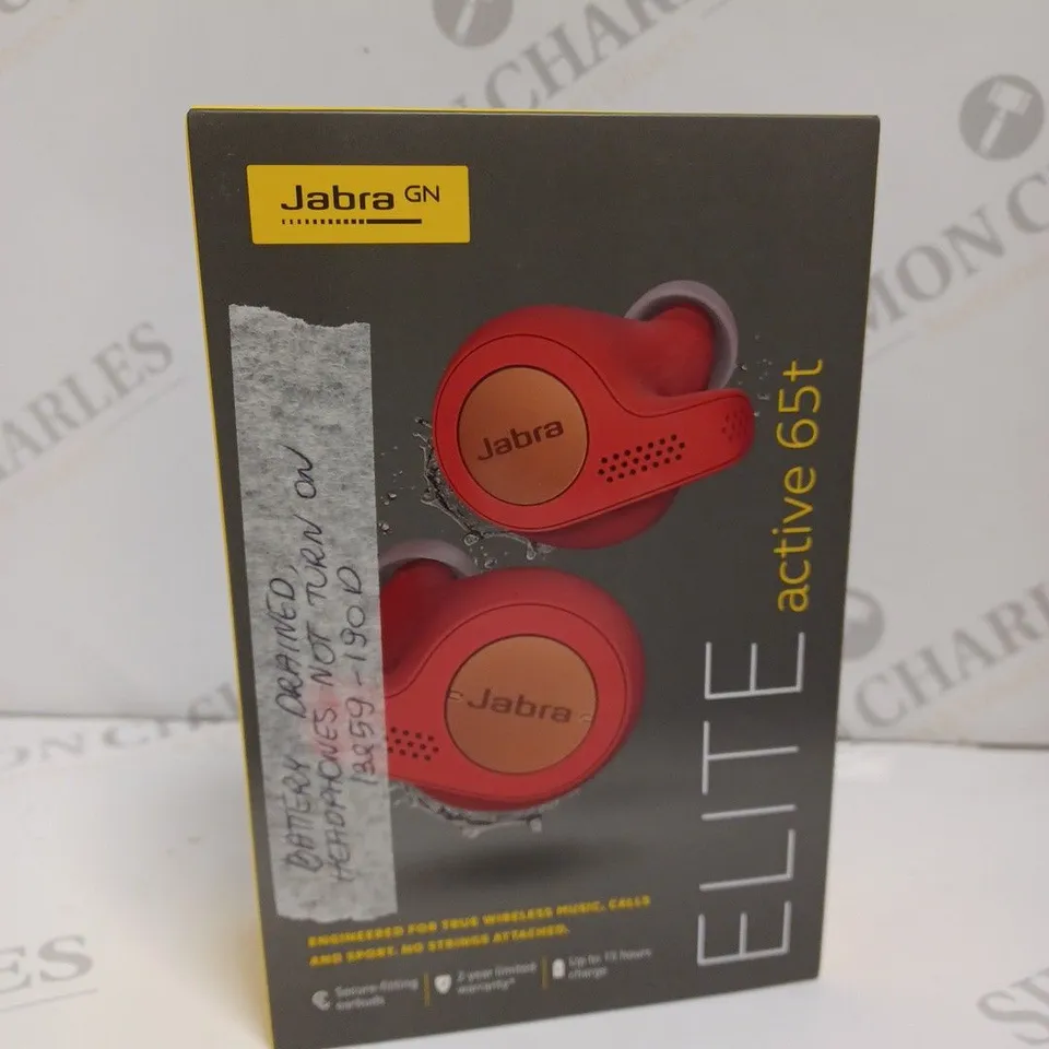 BOXED JABRA ELITE ACTIVE 65T EARBUDS