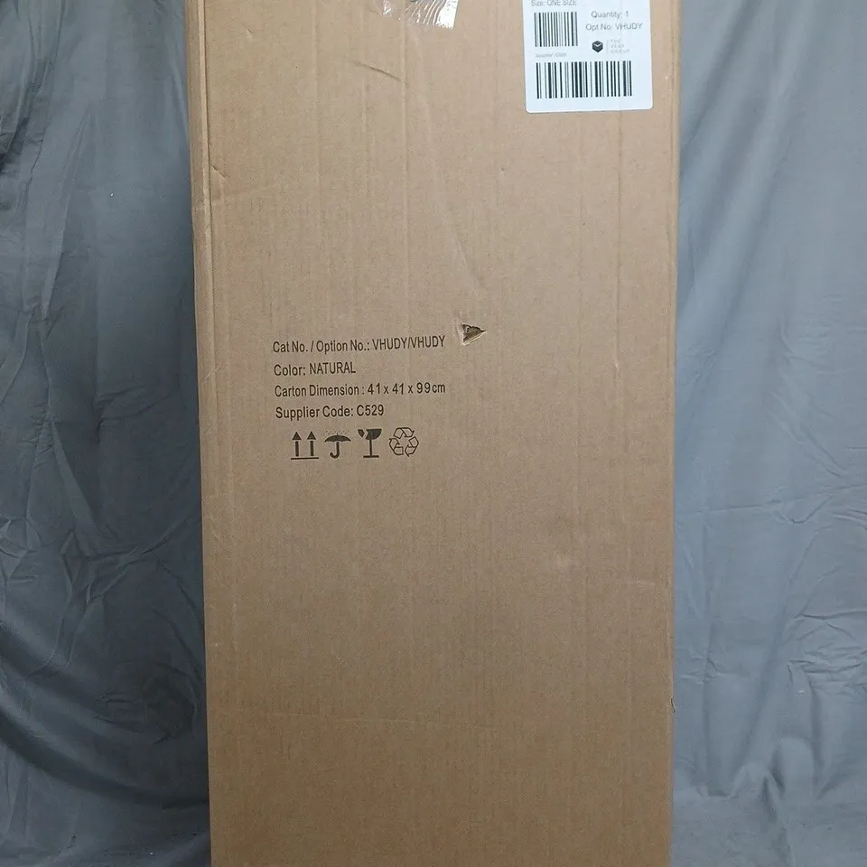 EVERLY FLOOR LAMP IN NATURAL COLOUR - COLLECTION ONLY