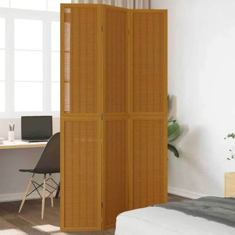 BOXED ORFA 110cm W SOLID WOOD ACCENT ROOM DIVIDER (1 BOX)