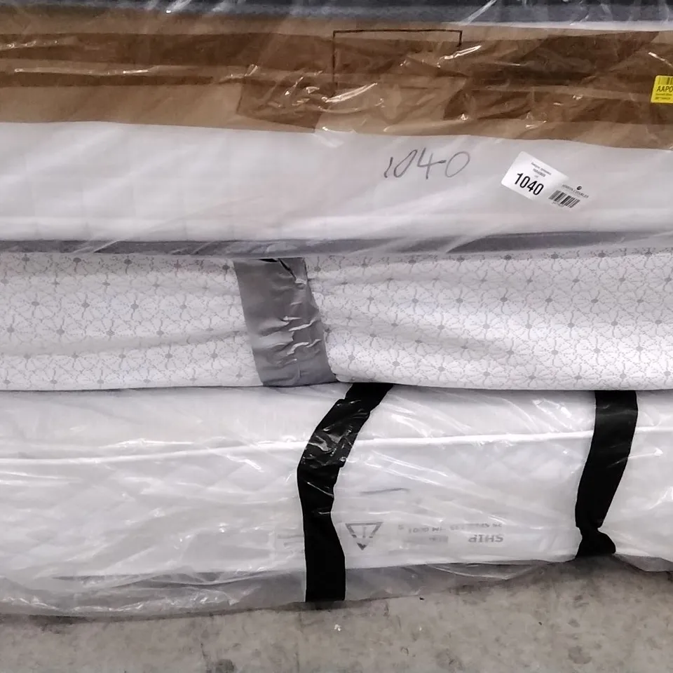 QUALITY PATTERNED DOUBLE 4'6" MATTRESS