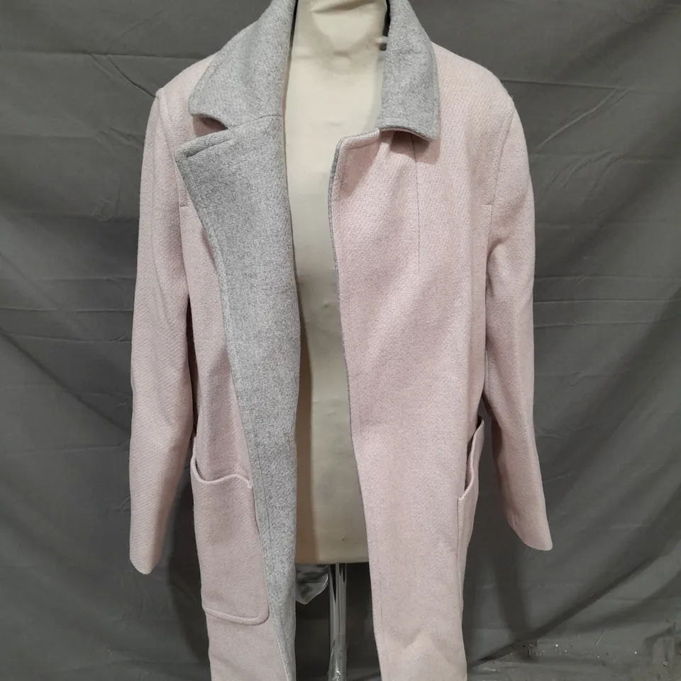 HELENE BERMAN LONDON PINK LONG JACKET - SIZE 16