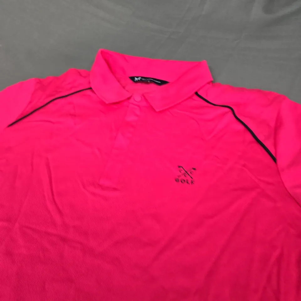 CREW CLOTHING COMPANY GOLF POLO SHIRT SIZE M