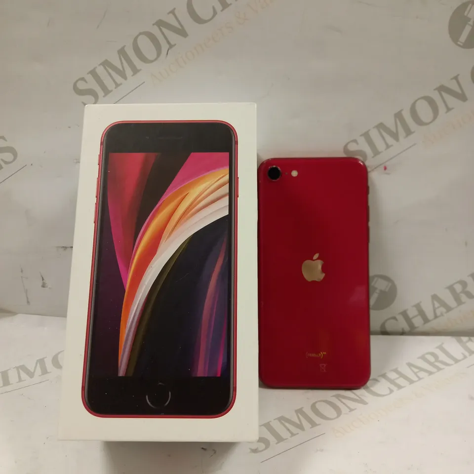 BOXED APPLE IPHONE SE IN RED 64GB
