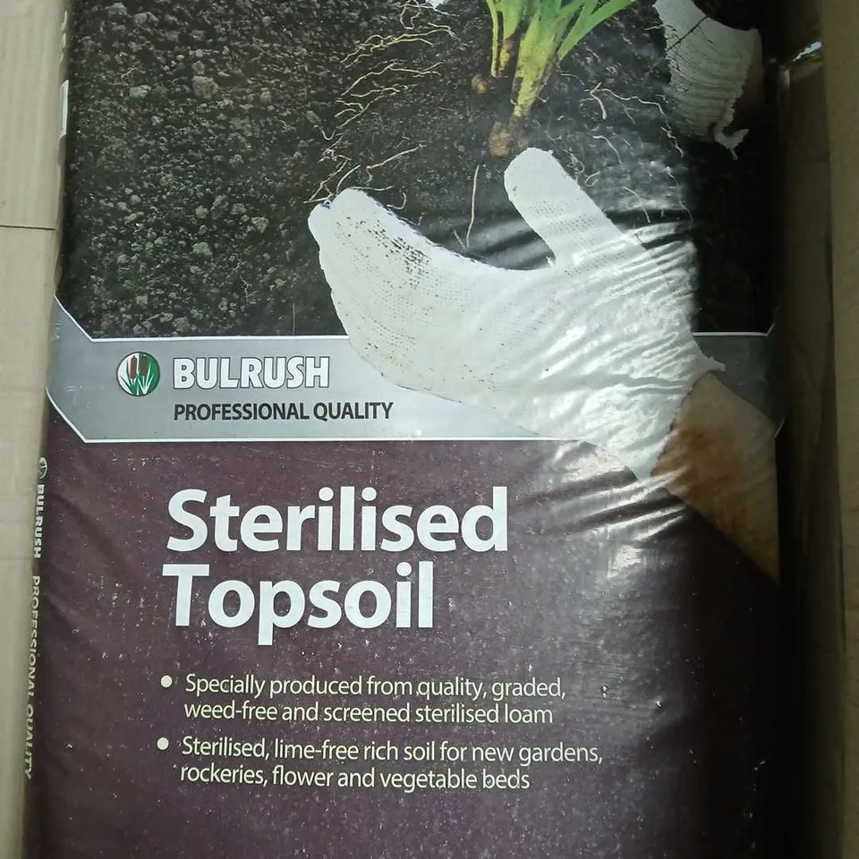 BULRUSH STERILISED TOPSOIL - COLLECTION ONLY RRP £19.99