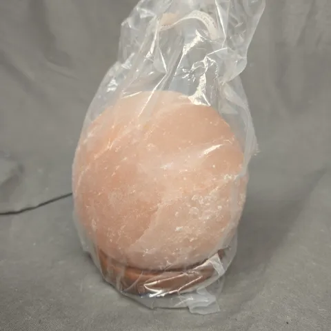 HIMALAYAN ROCK SALT SPHERE LAMP