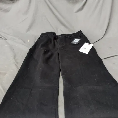 FOR ALL MANKIND MODERN DOJO SLIM ILLUSION TROUSERS – BLACK, UK 27