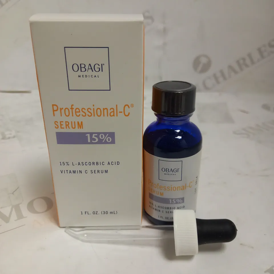 OBAGI REOFESSIONAL-C SERUM 15% L-ASCORBIC ACID VITAMIN C SERUM 30ML