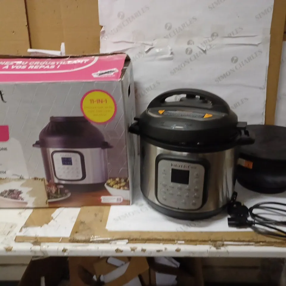 INSTANT POT DUO CRISP AIR FRYER MULTICOOKER