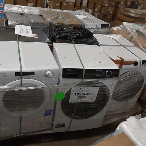 PALLET OF APPROXIMATELY 6 UNPROCESSED RAW RETURN WHITE GOODS TO INCLUDE;