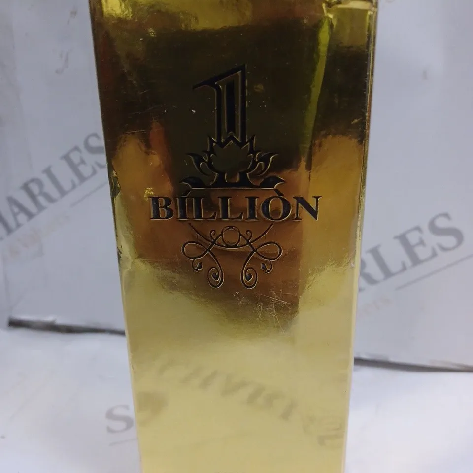 BOXED AND SEALED 1 BILLION EAU DE PARFUM 100ML