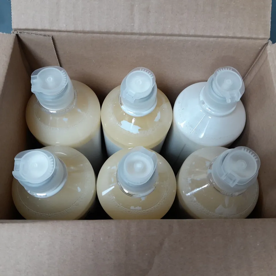 LOT OF 6 BOTTLES OF READY MIXED PAINT - WHITE - 600ML PER BOTTLE