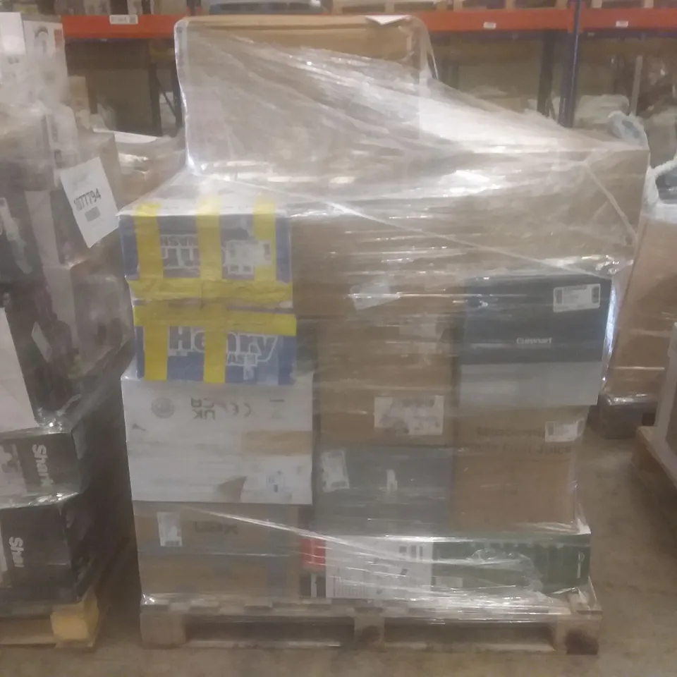 PALLET OF APPROXIMATELY 22 UNPROCESSED RAW RETURN HOUSEHOLD AND ELECTRICAL GOODS TO INCLUDE;