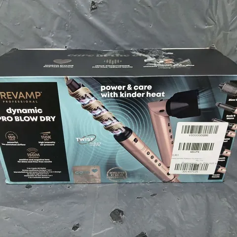 REVAMP DYNAMIC RADIANCE PRO BLOW DRY 7 IN 1 IONIC AIRSTYLER