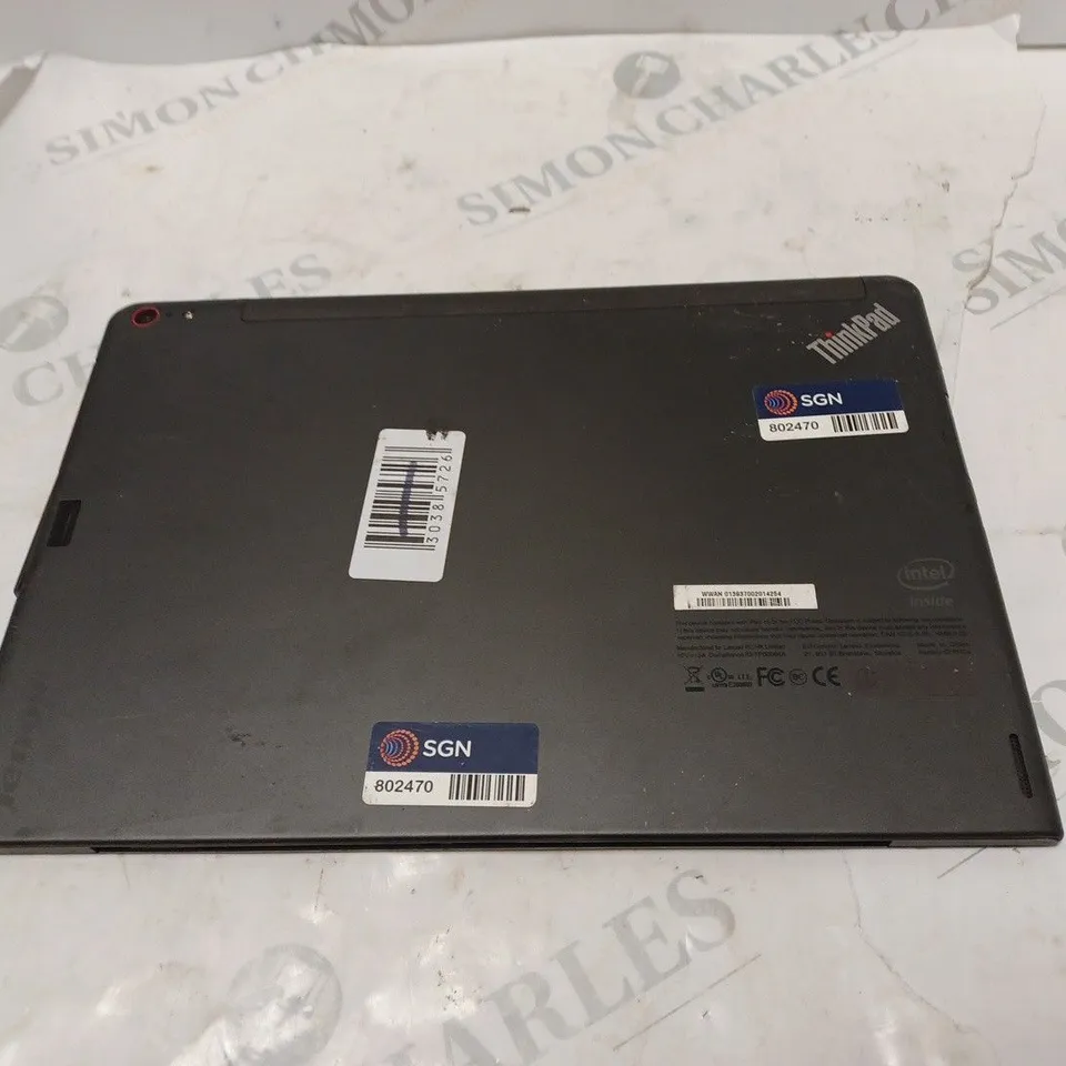 LENOVO THINKPAD TABLET IN BLACK 
