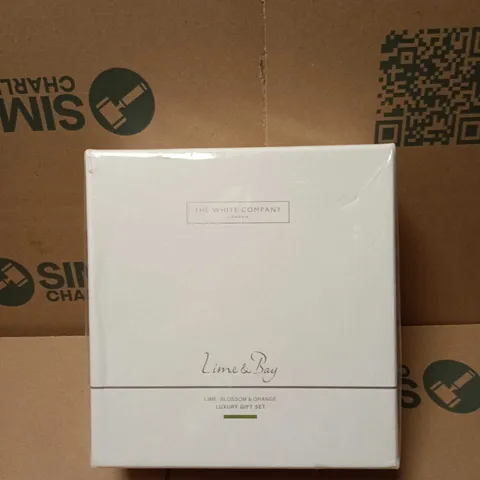 THE WHITE COMPANY LUXURY GIFT SET LIME AND BAY