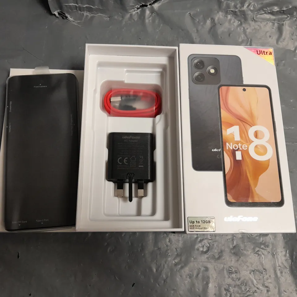 BOXED ULEFONE NOTE 18 ULTRA PHONE 256GB