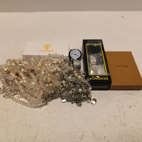 APPROXIMATELY 20 ASSORTED JEWELLERY ITEMS TO INCLUDE BRANDS SUCH AS SEKONDA, LISA ANGEL, CASIO, ETC