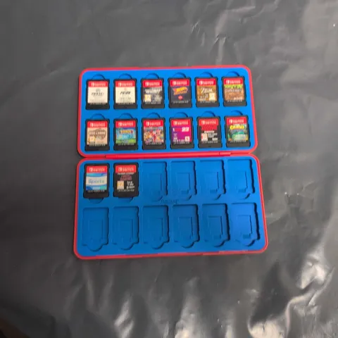 Nintendo Switch Game Cartridge Collection with Case