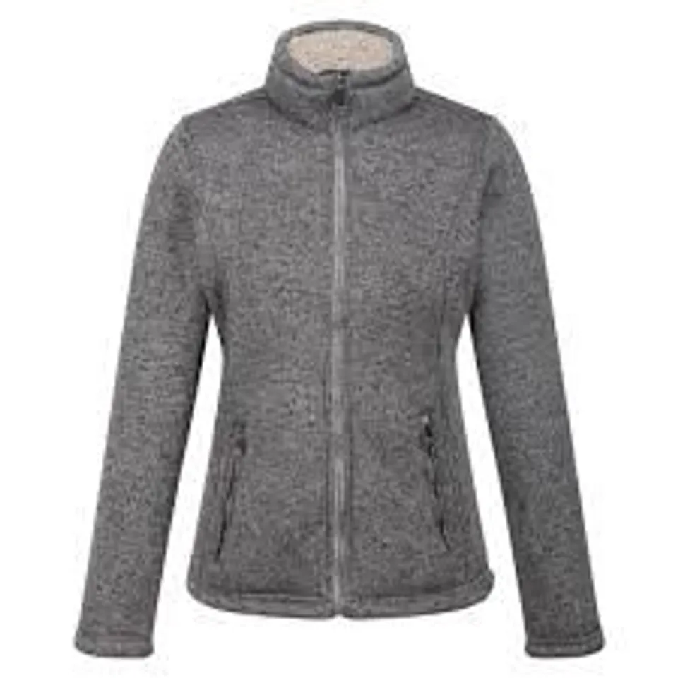 BRAND NEW REGATTA WOMEN'S RAZIA II FULL ZIP FLEECE IN STORM GREY - UK 18