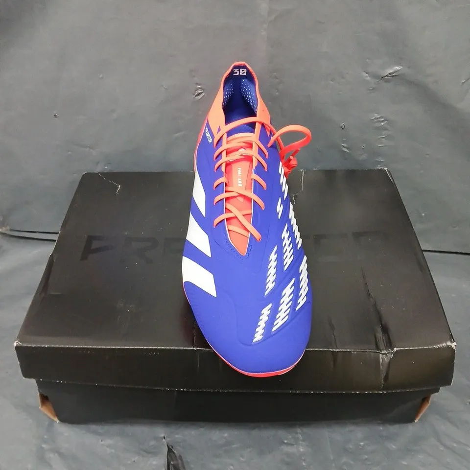 BOXED PAIR OF ADIDAS PREDATOR ELITE FOOTBALL BOOTS - 10.5