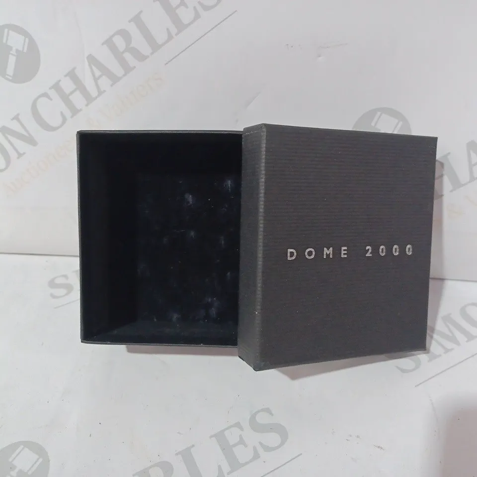BOX OF APPROXIMATELY 20 DOME 2000 JEWELLERY CASES IN BLACK